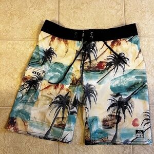 reef board shorts with pocket size 33 for men